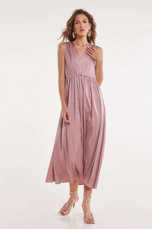 Picture of Maxi satin dress