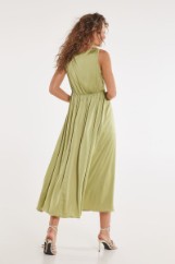 Picture of Maxi satin dress