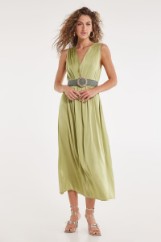 Picture of Maxi satin dress