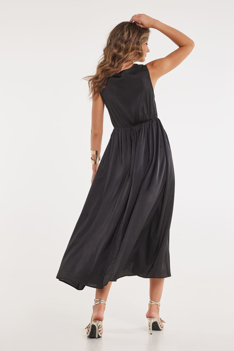 Picture of Maxi satin dress