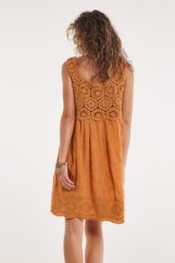 Picture of Knitted broderie dress