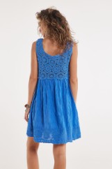 Picture of Knitted broderie dress