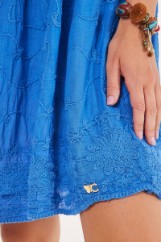 Picture of Knitted broderie dress