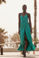 Εικόνα της Φόρεμα maxi σατινέ με σκίσιμο
