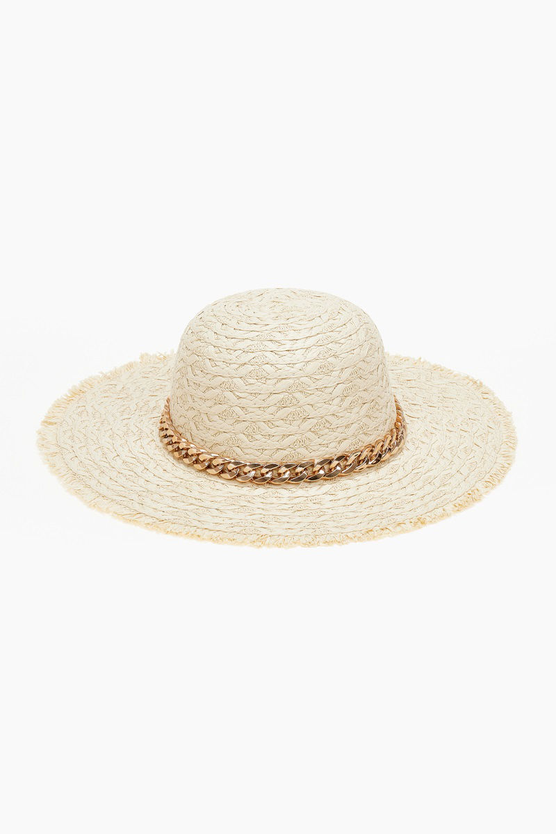 Picture of Straw hat with chain