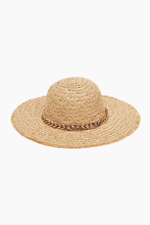 Picture of Straw hat with chain