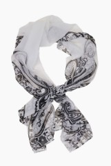 Picture of Printed chiffon scarf