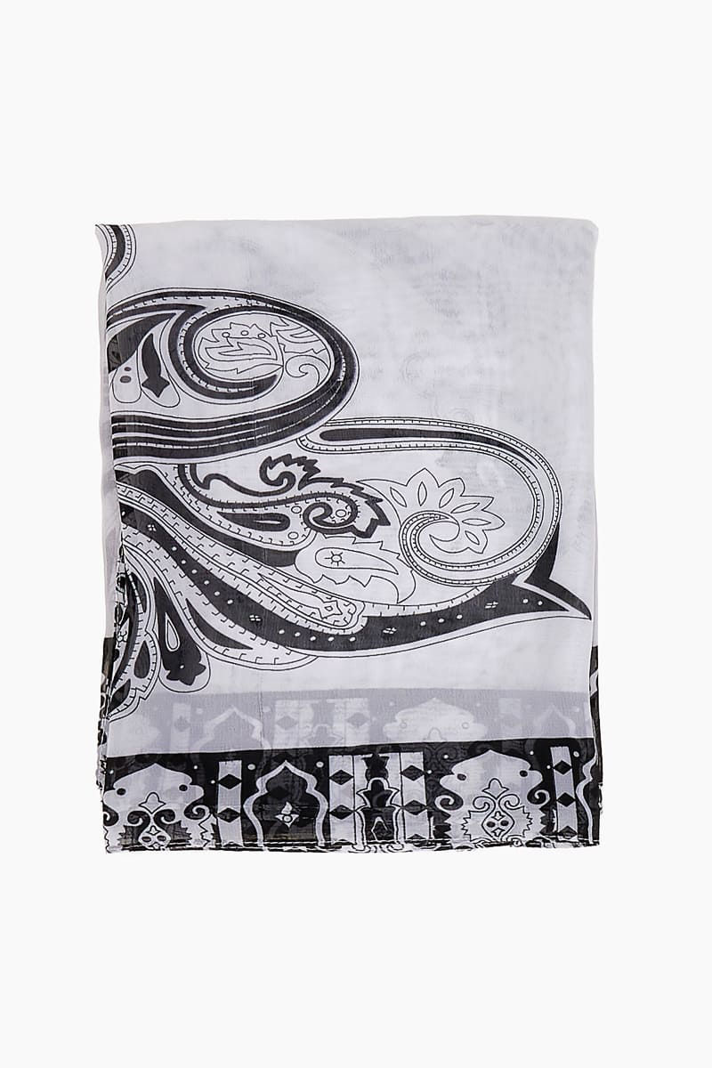 Picture of Printed chiffon scarf