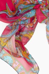 Picture of Printed chiffon scarf