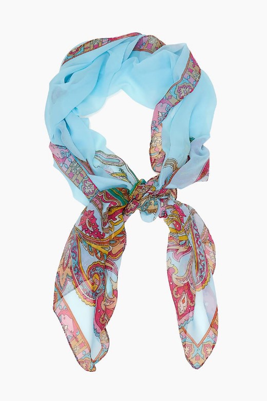 Picture of Printed chiffon scarf