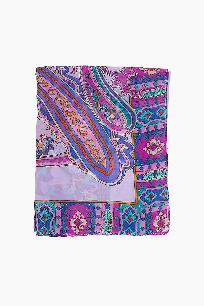 Picture of Printed chiffon scarf