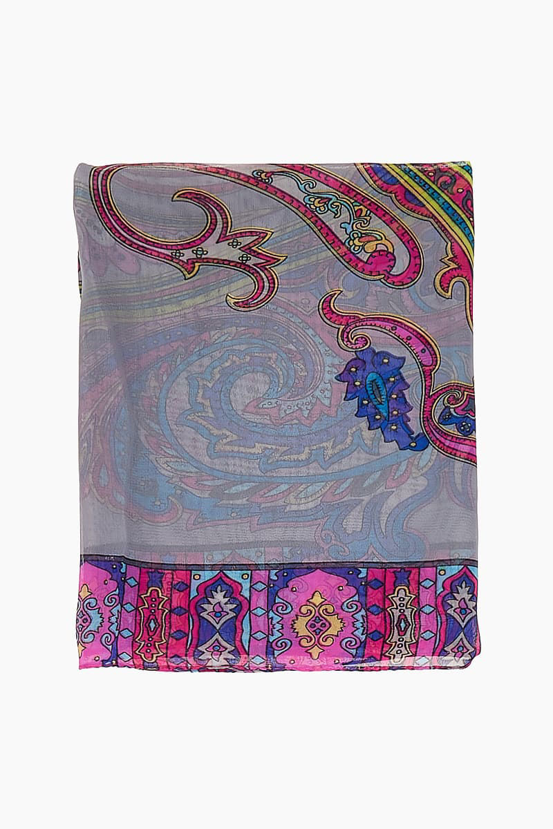 Picture of Printed chiffon scarf