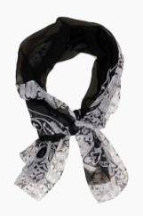 Picture of Printed chiffon scarf