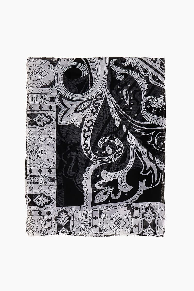 Picture of Printed chiffon scarf