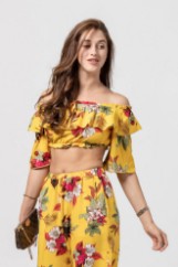 Εικόνα της Crop top tropical