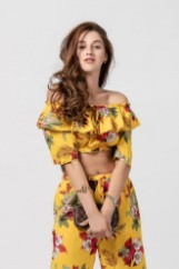 Εικόνα της Crop top tropical