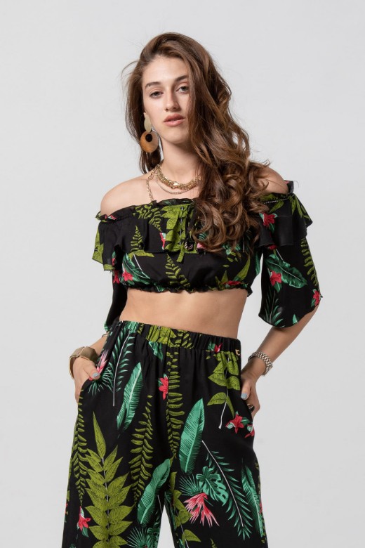 Εικόνα της Crop top tropical