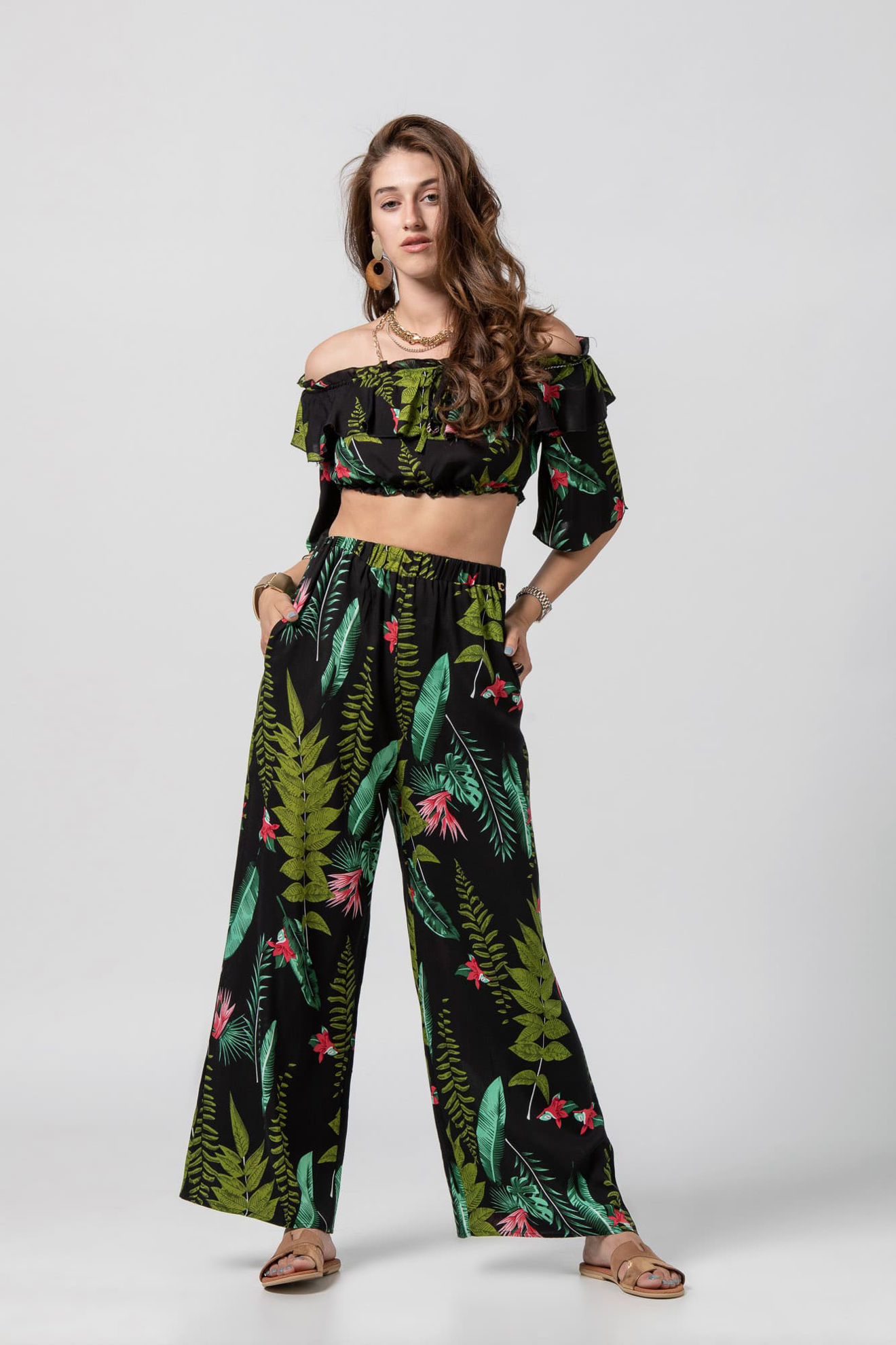 Εικόνα της Crop top tropical