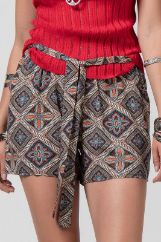 Picture of Ethnic print shorts