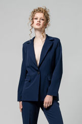 Picture of Belted oversized blazer