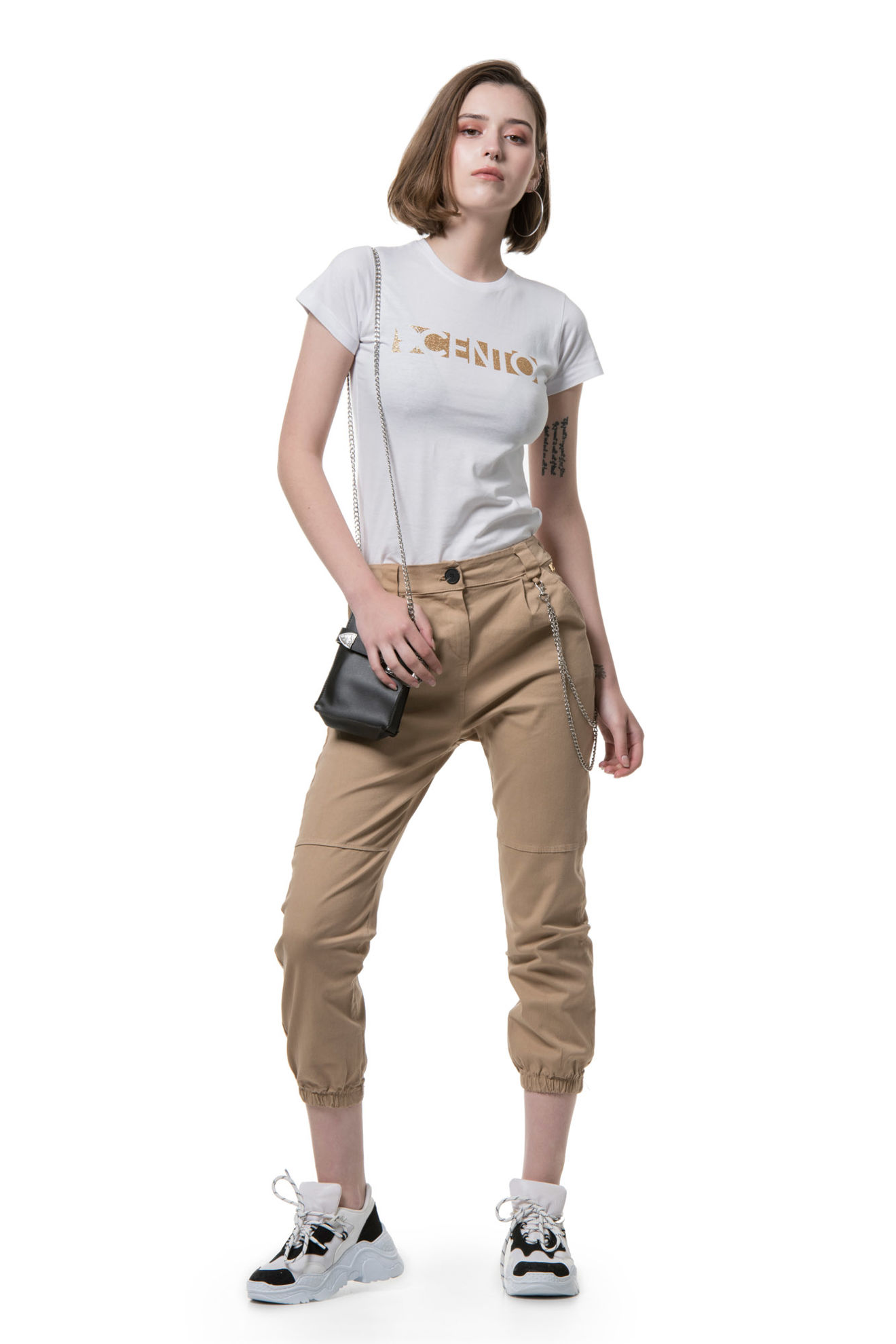 Picture of T-shirt glitter statement CENTO