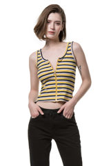Picture of Ribbed top with zipper