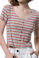 Picture of Ribbed lurex top with buttons