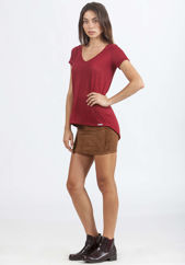 Picture of Asymmetric basic t-shirt