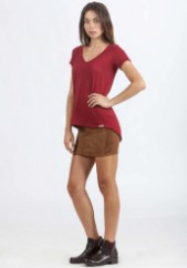 Picture of Asymmetric basic t-shirt