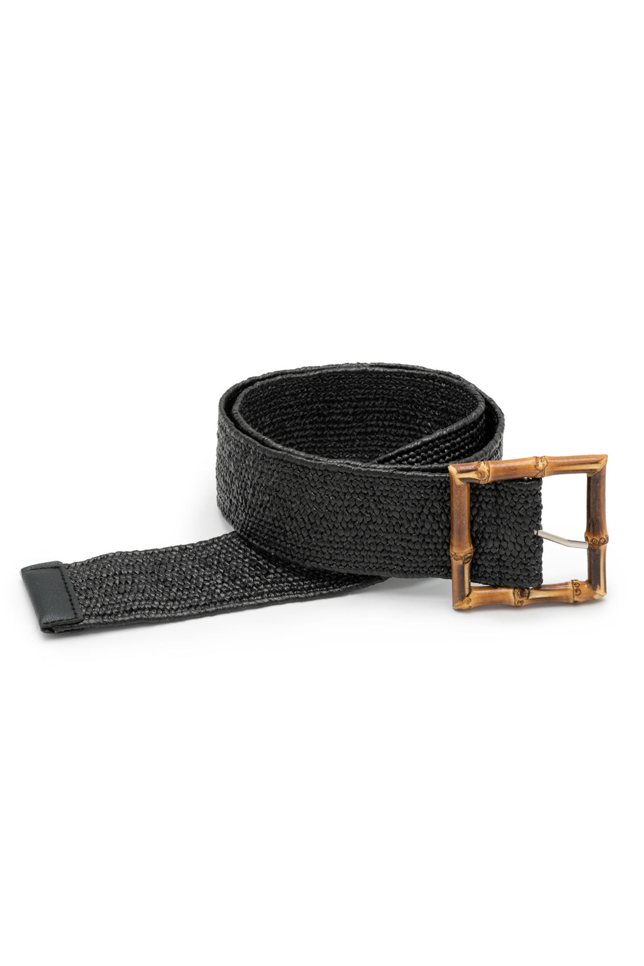 Picture of Knitted belt with bamboo buckle