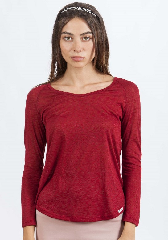 Picture of Crew neck wide blouse