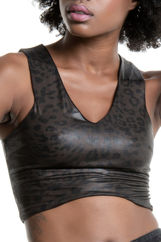 Picture of Crop top animal print