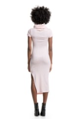 Picture of Midi knitted dress with split