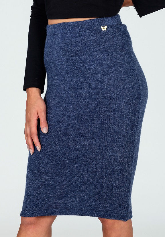 Picture of Midi knitted skirt