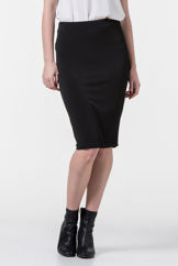 Picture of Midi crepe skirt