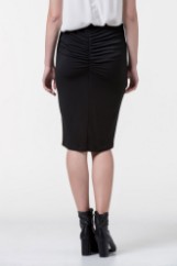 Picture of Midi crepe skirt