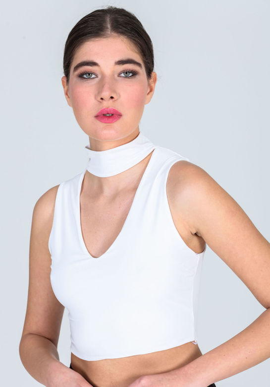 Picture of Crop top with neck