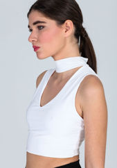 Picture of Crop top with neck
