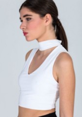 Picture of Crop top with neck