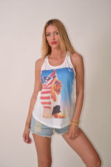 Picture of Sleeveless t-shirt flag