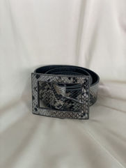 Picture of Snake print belt