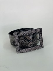 Picture of Snake print belt