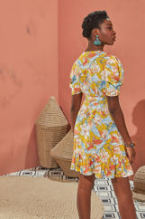 Picture of Lurex floral dress
