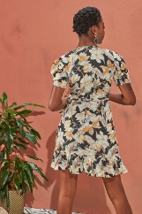 Picture of Lurex floral dress