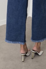 Picture of Denim wide leg pants