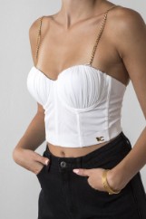 Picture of Crop top with chain