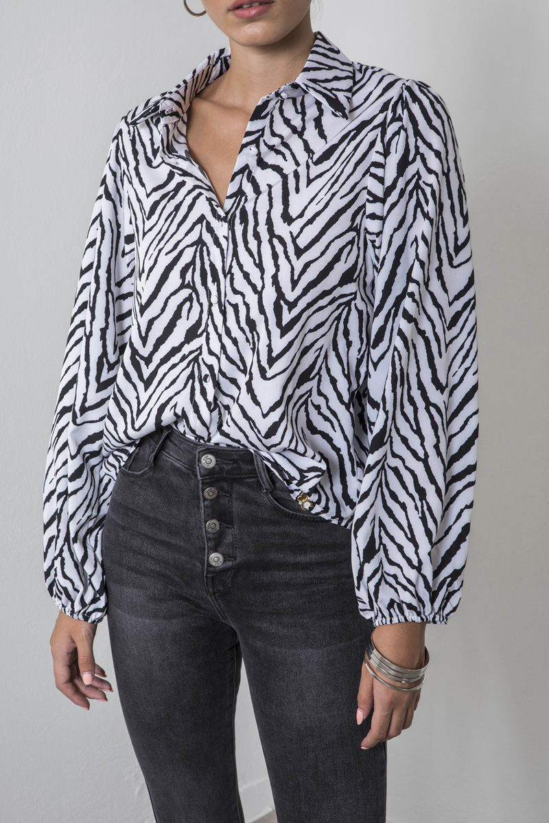 Picture of Zebra print shirt