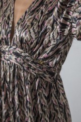 Picture of Printed maxi dress with waistband