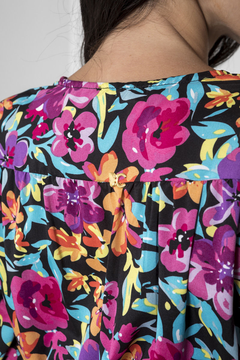 Picture of Padded floral dress