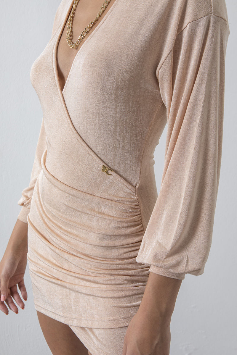 Picture of Mini dress with ruched detail